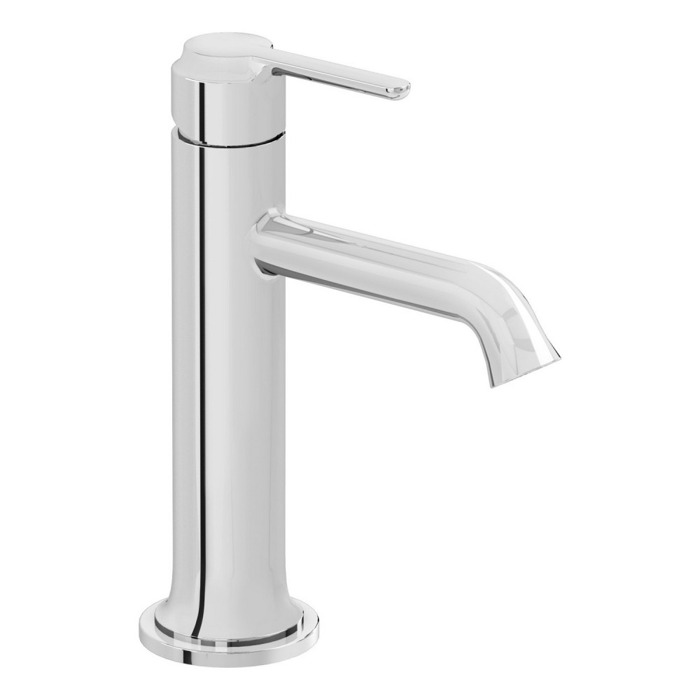 VitrA Origin Classic Chrome Basin Mixer with Top Handle