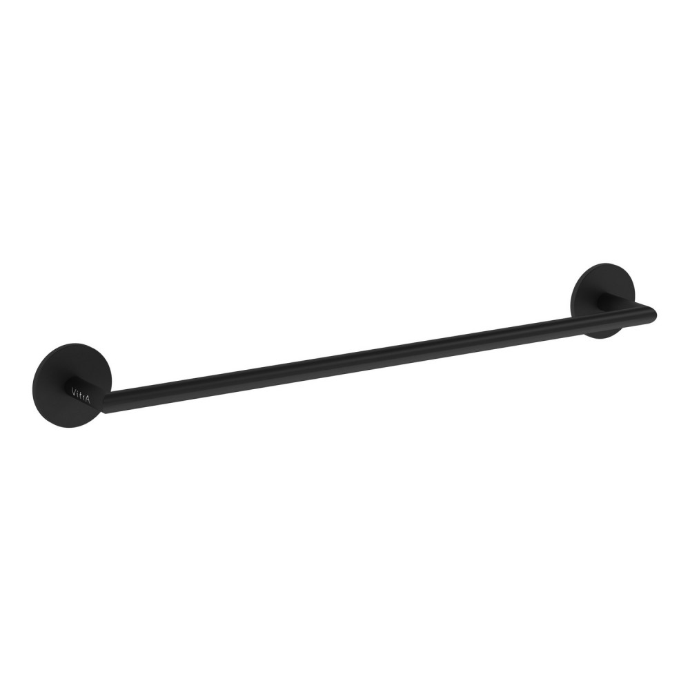VitrA Origin Matt Black 450mm Single Towel Rail