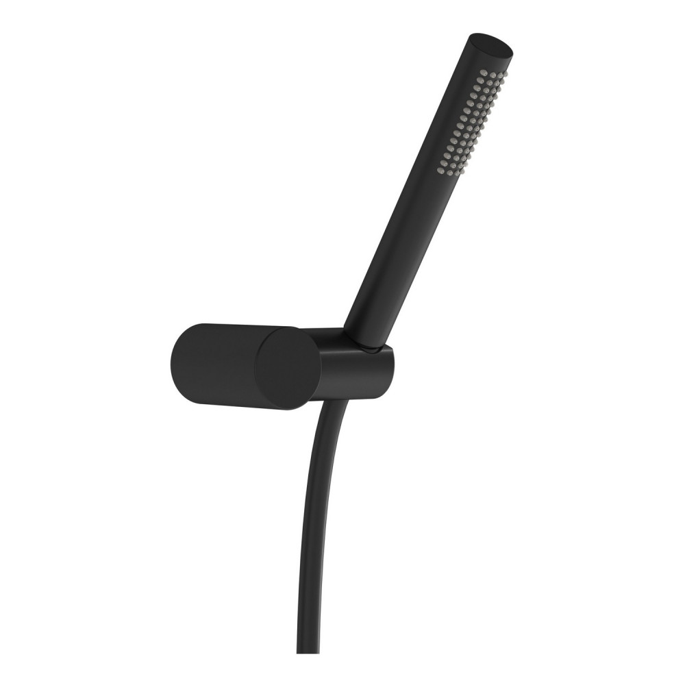 VitrA Origin Shower Handset and Holder in Matt Black