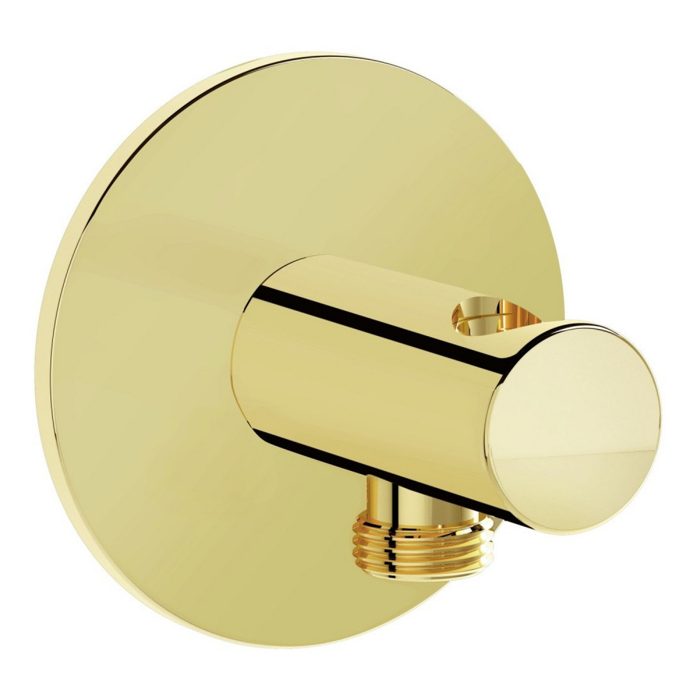 VitrA Origin Soft Gold Shower Wall Outlet and Bracket