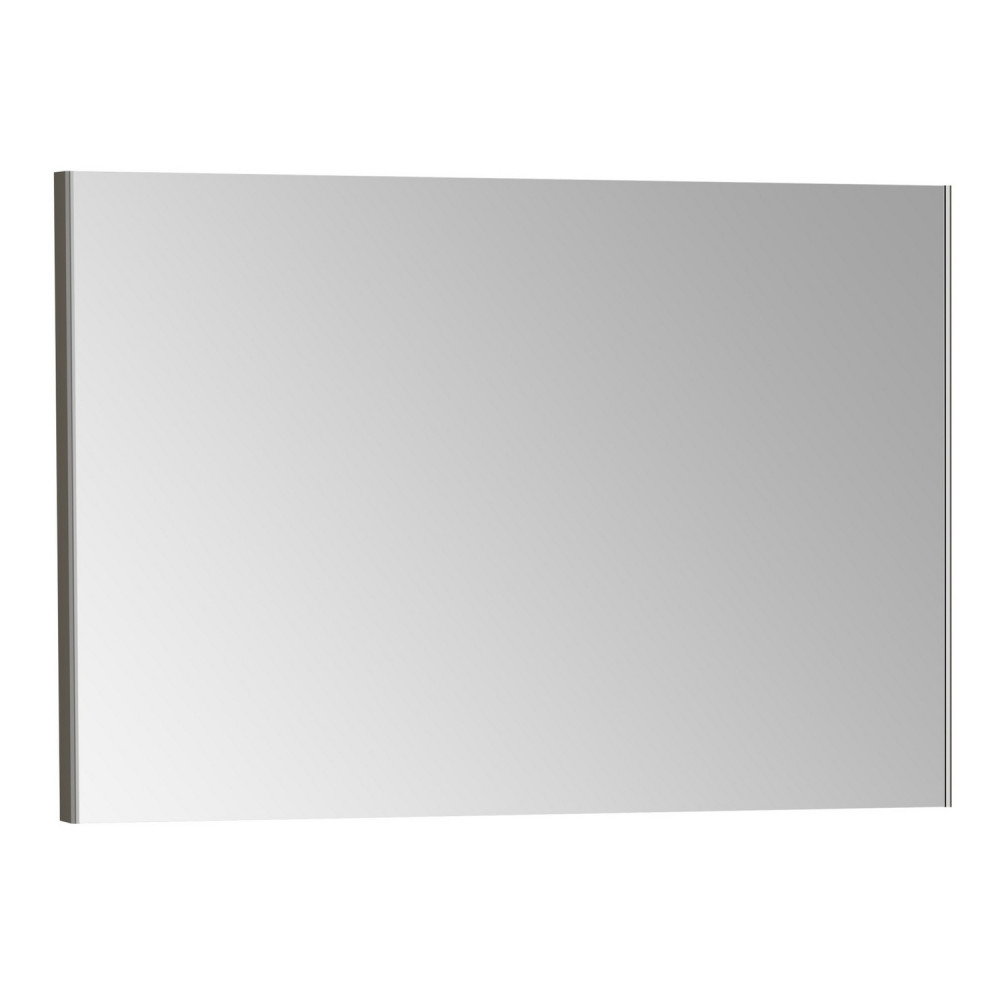 VitrA Rectangular 1000 x 700mm Brushed Chrome Bathroom Mirror