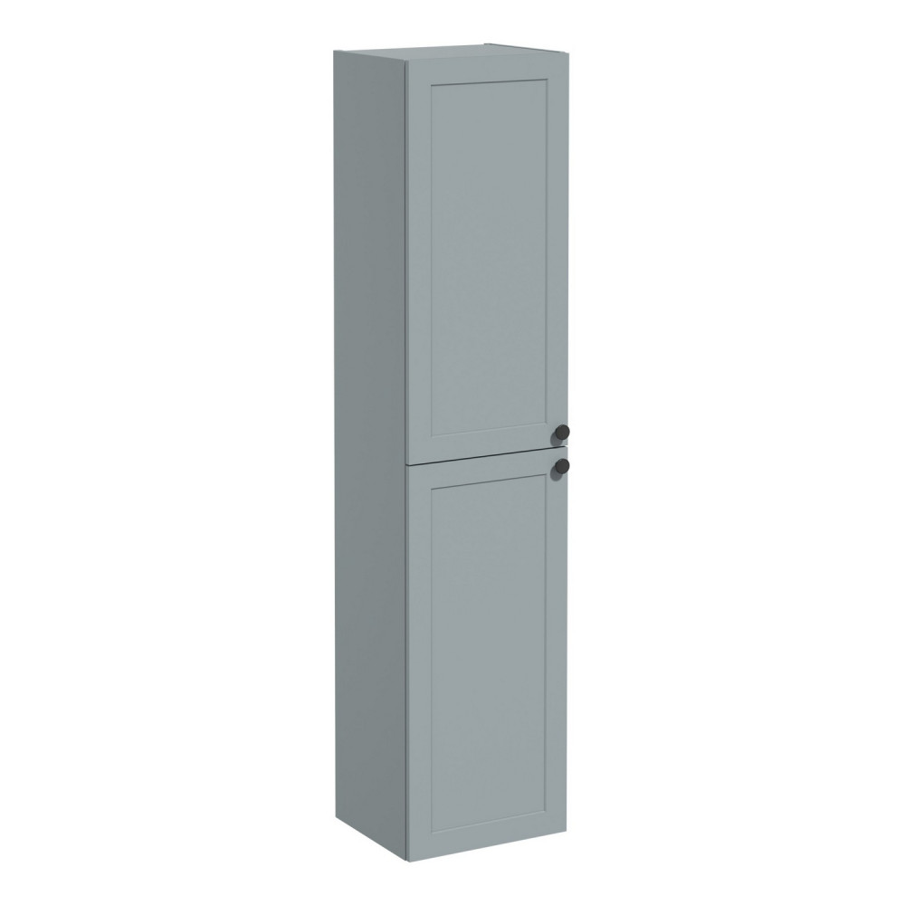 VitrA Root Classic 420mm Matt Fjord Green Wall Hung Tall Storage Unit
