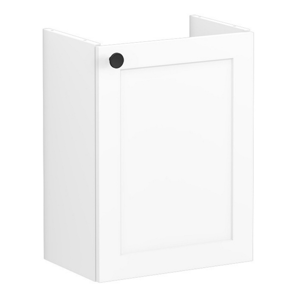 VitrA Root Classic 450mm Matt White Wall Hung Right Hand Cloakroom Vanity Unit and Basin