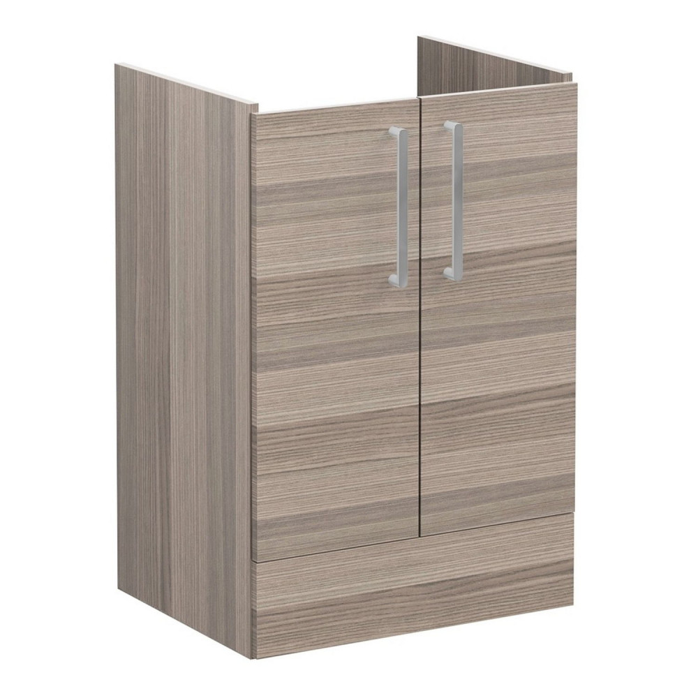 VitrA Root Flat 600mm Cordoba Freestanding Two Door Vanity Unit and Basin
