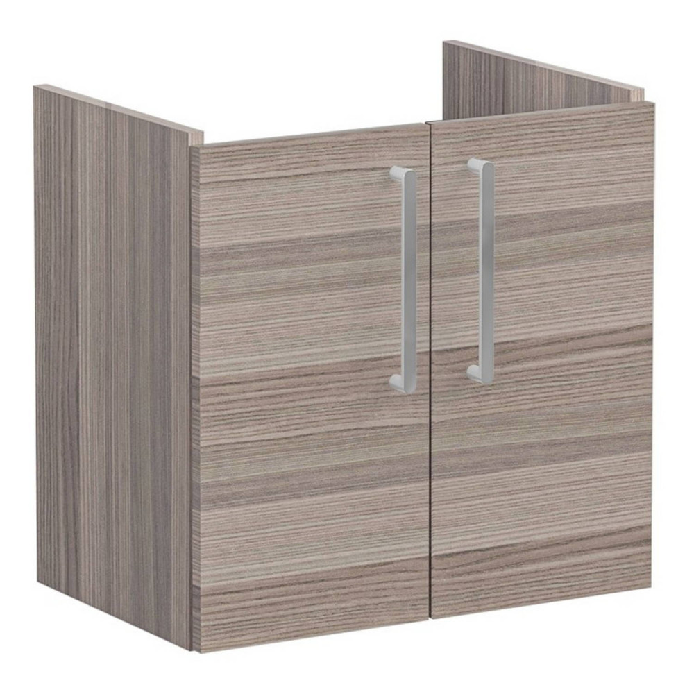 VitrA Root Flat 600mm Cordoba Wall Hung Two Door Slim Vanity Unit and Basin