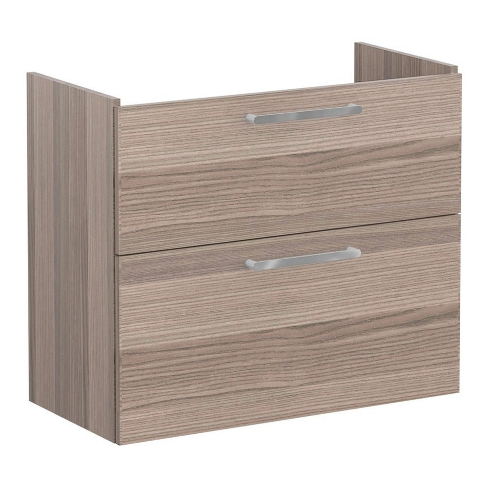 VitrA Root Flat 600mm Cordoba Wall Hung Two Door Vanity Unit and Basin
