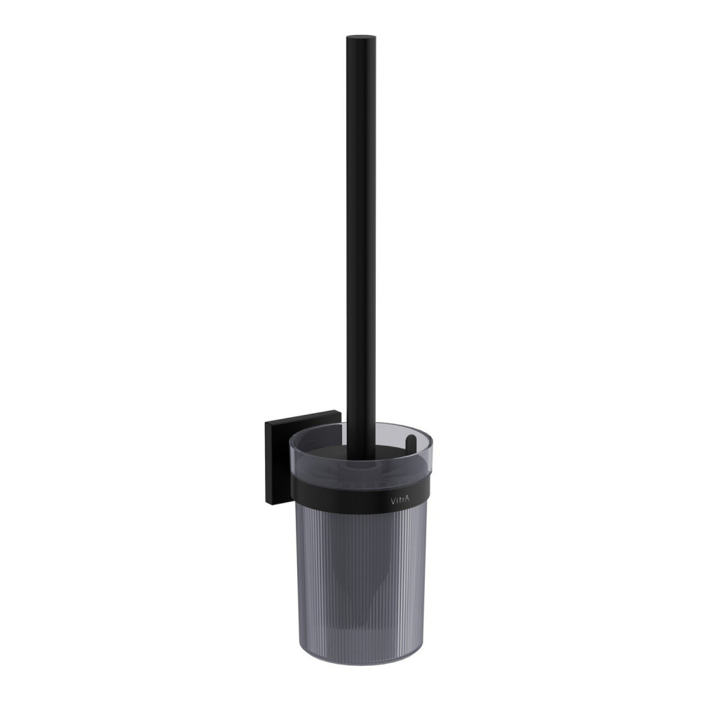 VitrA Root Matt Black Wall Mounted Toilet Brush Holder