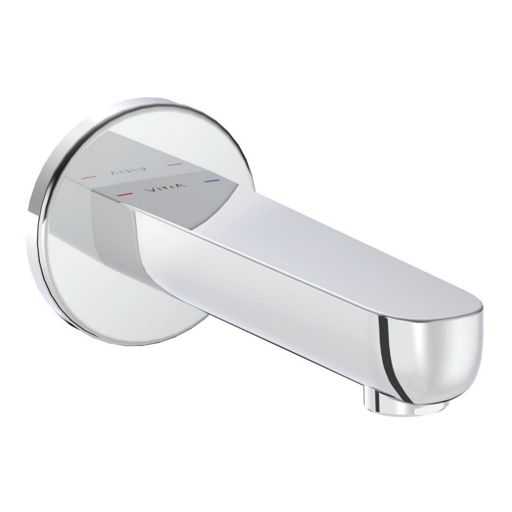VitrA Root Round Chrome Wall Mounted Bath Spout