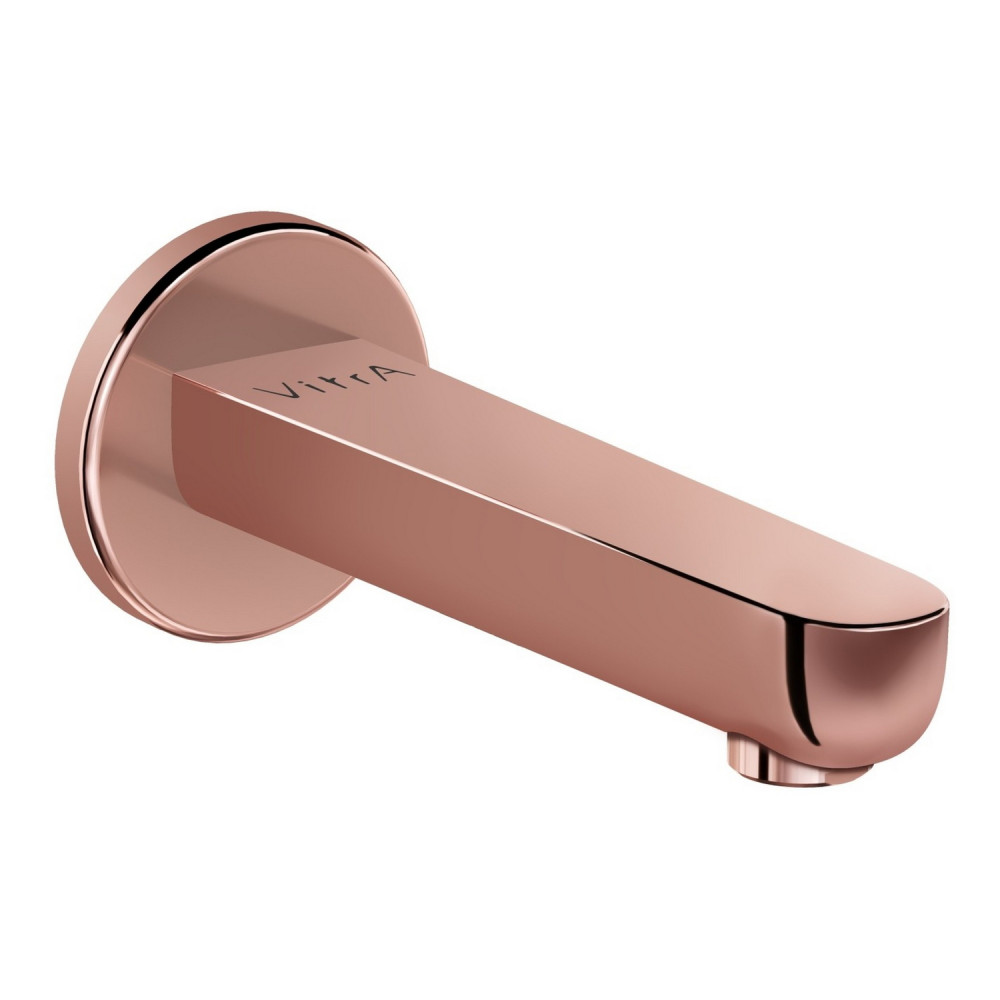 VitrA Root Round Soft Copper Wall Mounted Bath Spout