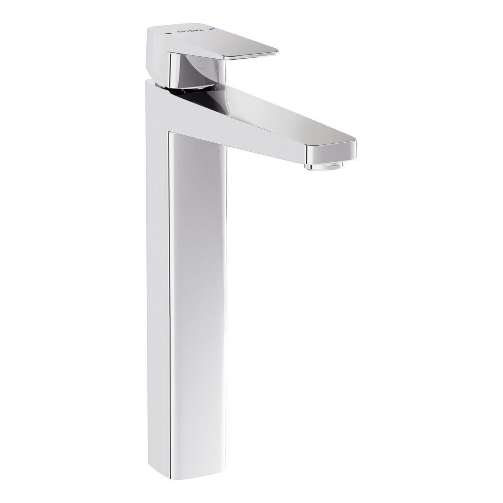 VitrA Root Square Chrome Tall Basin Mixer