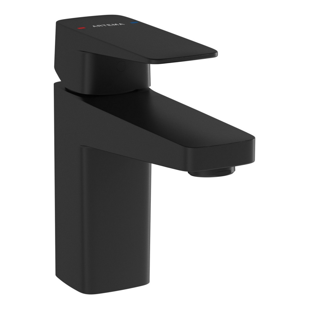VitrA Root Square Matt Black Mini Basin Mixer
