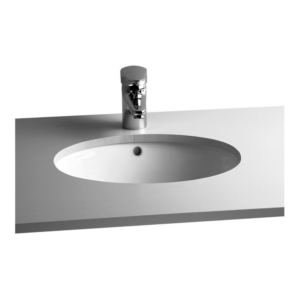 VitrA S20 470mm Oval 0TH Undercounter Basin
