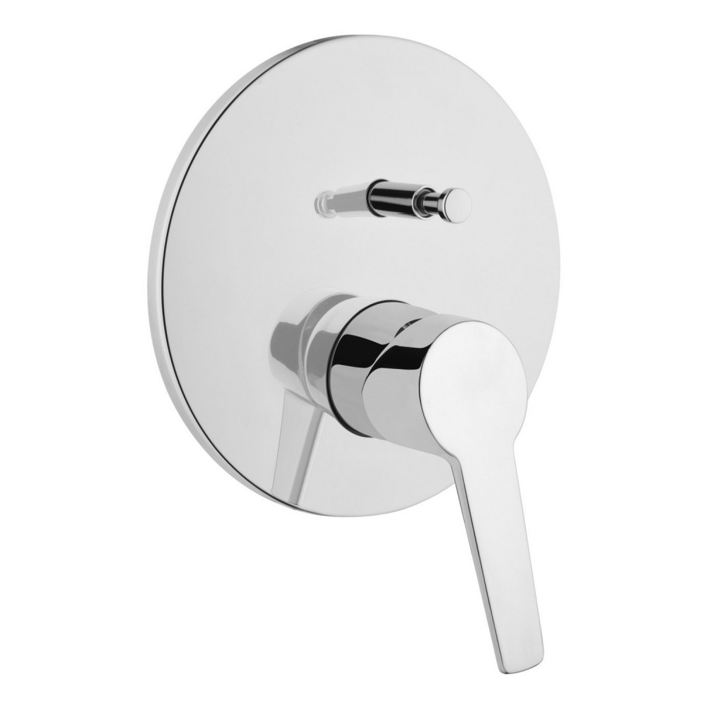 VitrA Solid S Chrome Round Dual Outlet Concealed Shower Valve