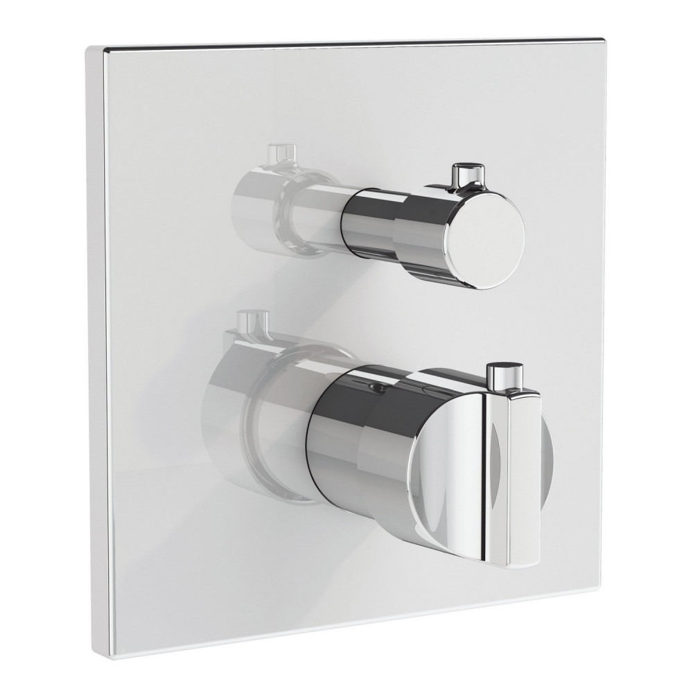 VitrA Suit Chrome Single Outlet Thermostatic Concealed Shower Valve