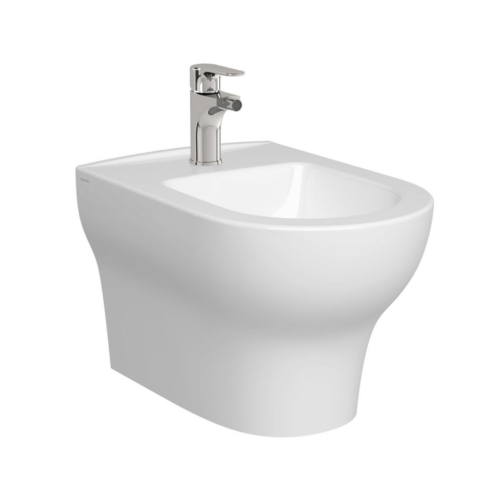 VitrA Zentrum Round Wall Hung White Bidet