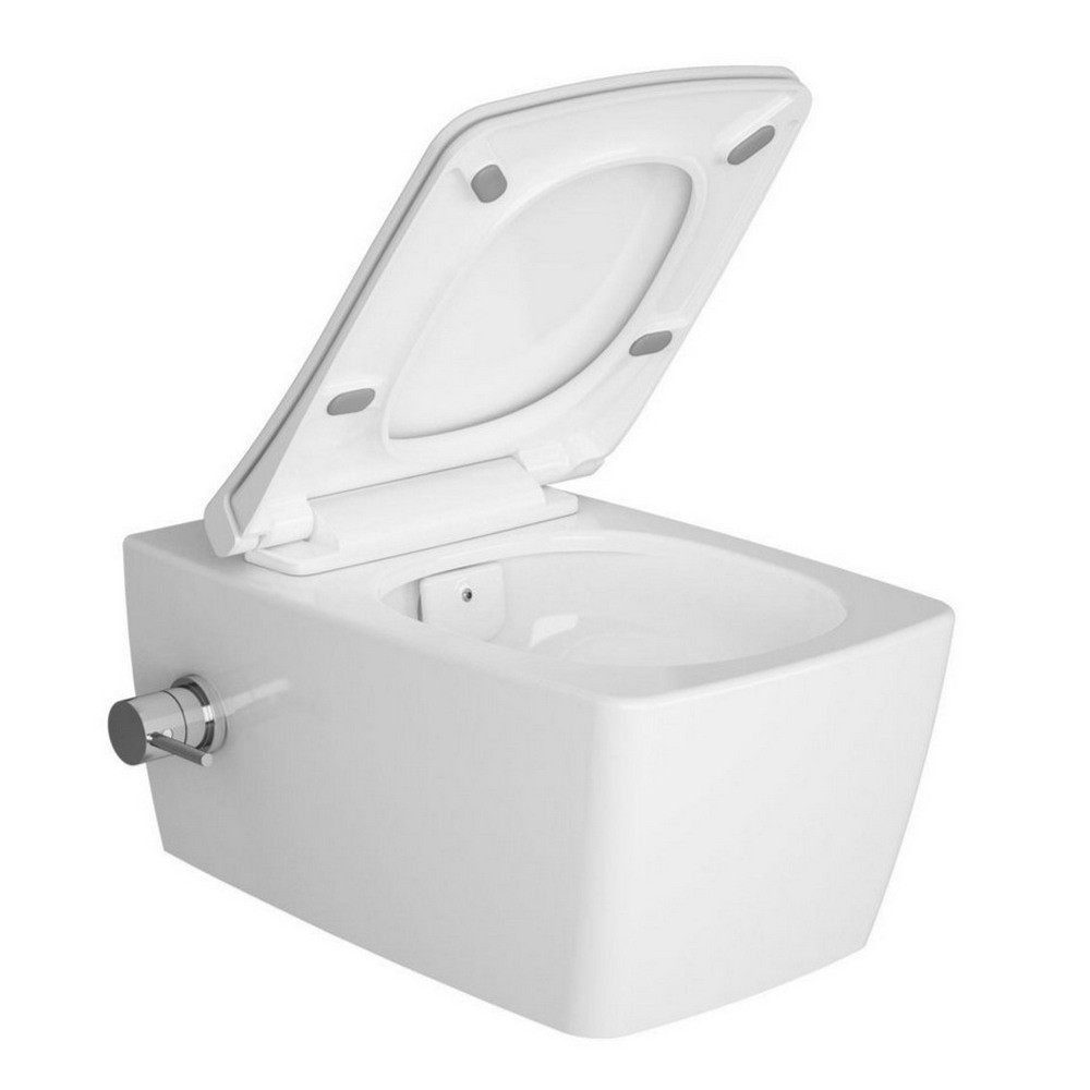 Vitra M Line Aquacare Wall Hung Bidet Shower Toilet with Stop Valve (1)