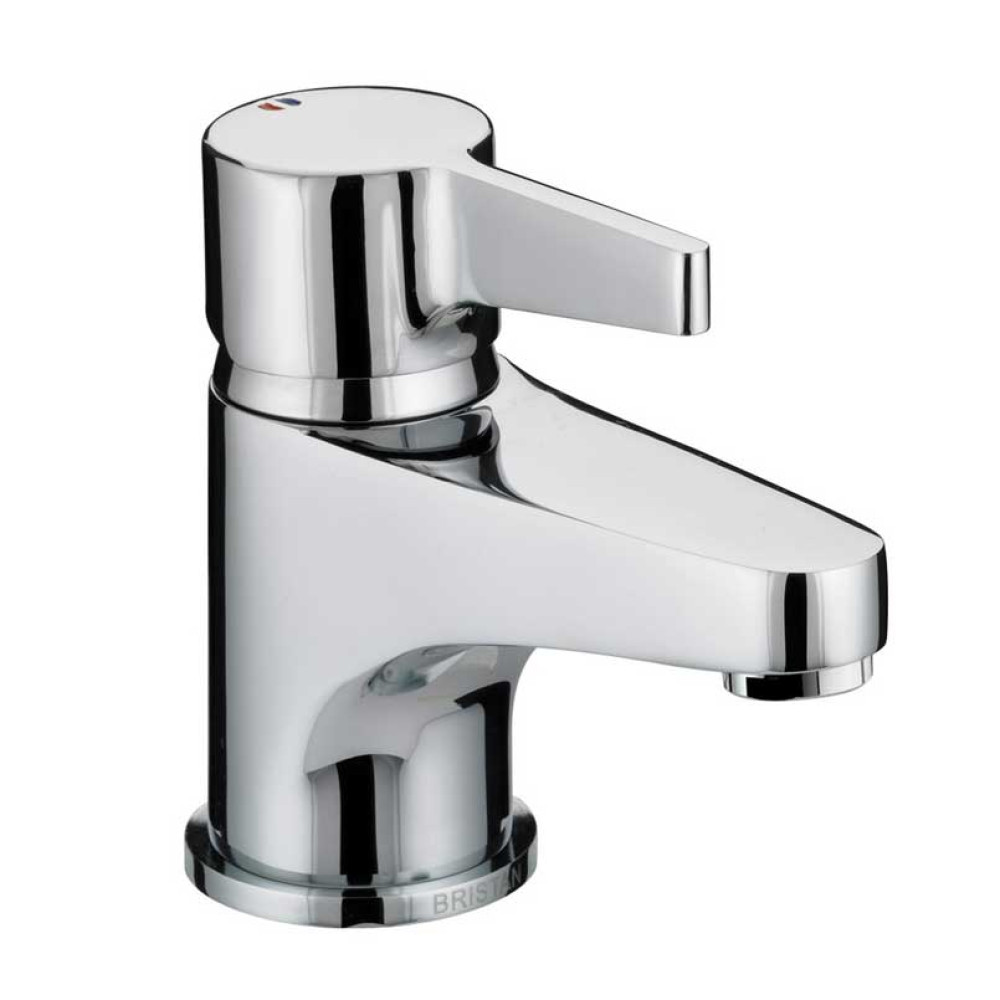 Bristan Design Utility Lever Basin Mixer with Clicker Waste, Chrome Plated