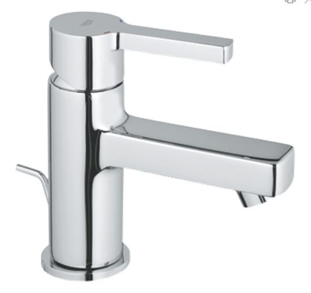 Grohe Lineare small Basin mixer Including Pop up Waste 32109000