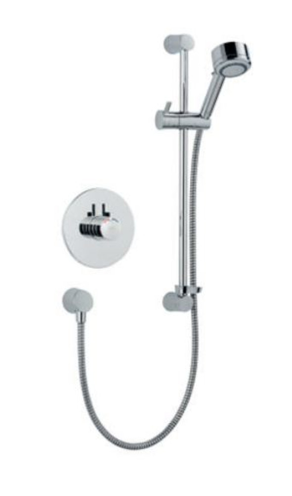 STY-Mira Miniduo Thermostatic Shower BIV (Built-In Valve) All Chrome-1