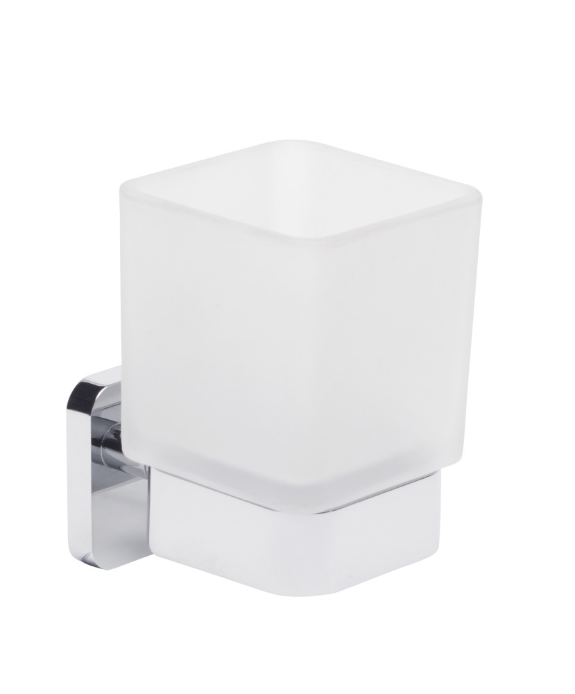 Roper Rhodes Ignite Frosted Glass Toothbrush Holder