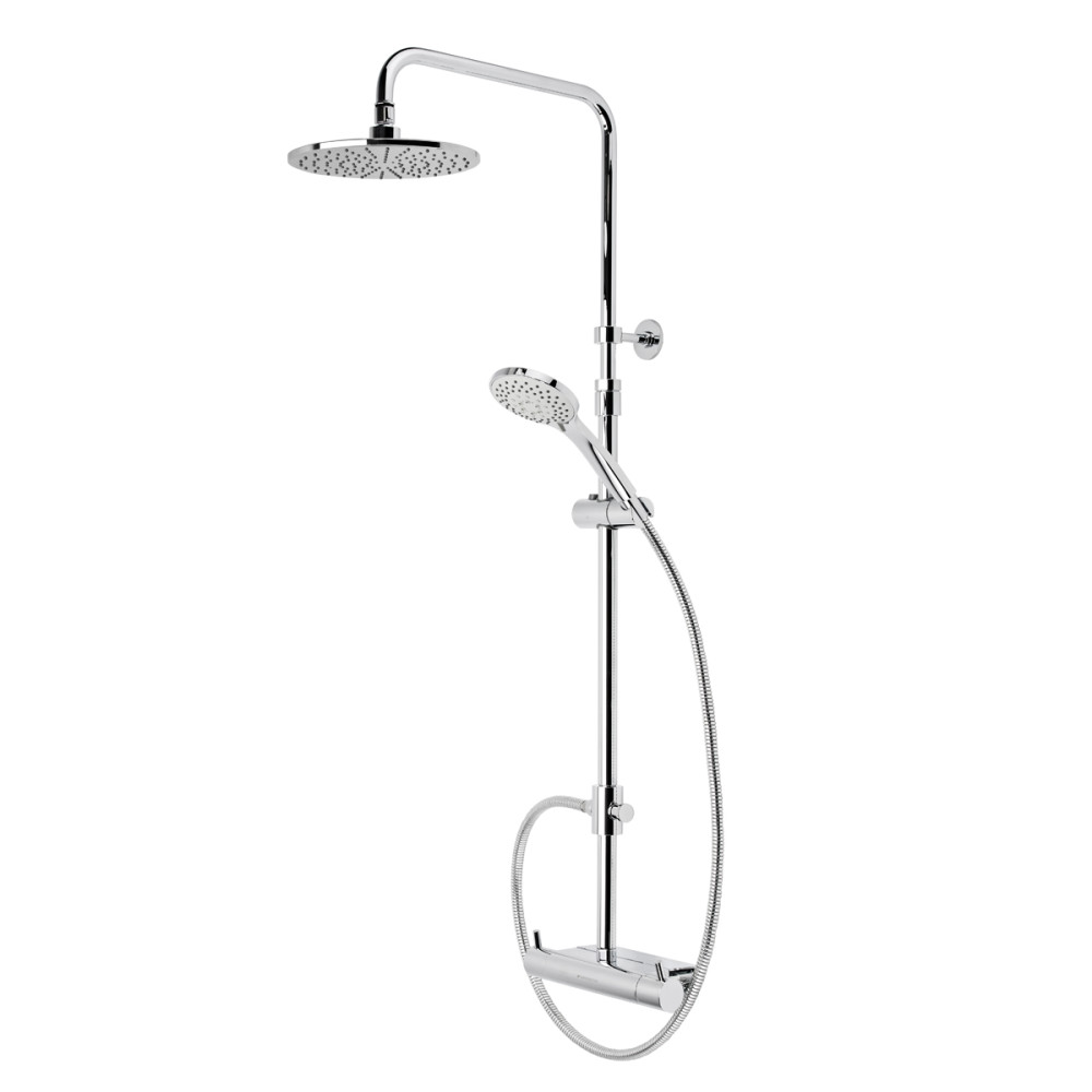 Roper Rhodes Storm Dual Function Exposed Shower System with Accessory Shelf | SVSET37