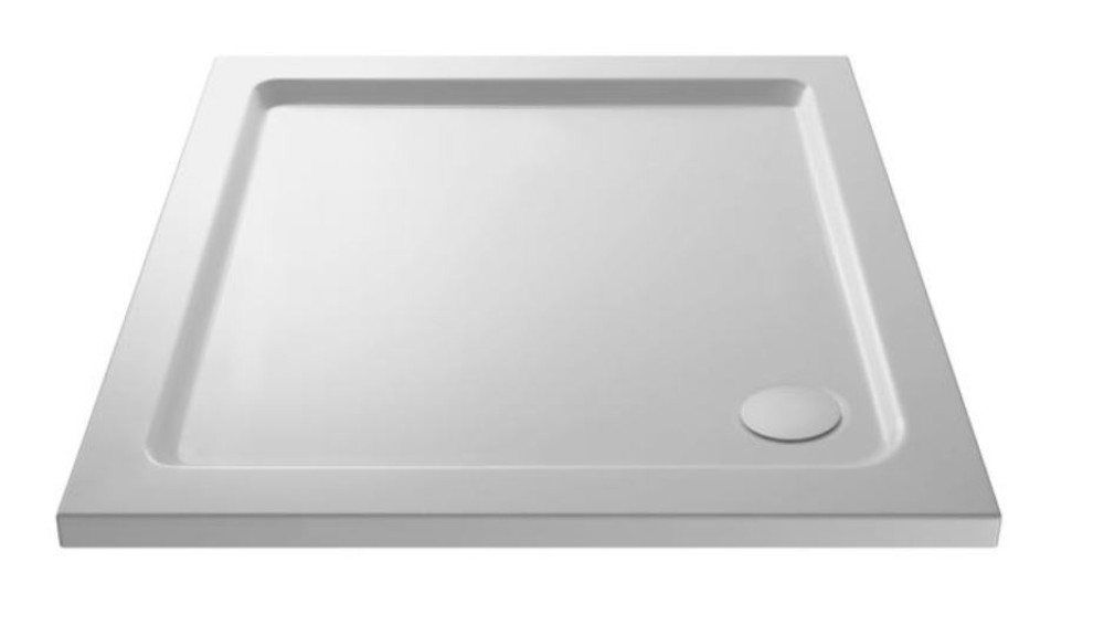 Premier Pearlstone 1000mm Square Shower Tray