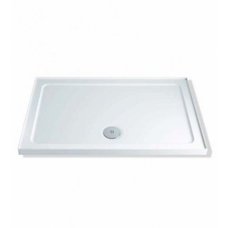 MX Durastone 1000 x 800 Rectangular Shower Tray With Upstands Low Profile | XF8