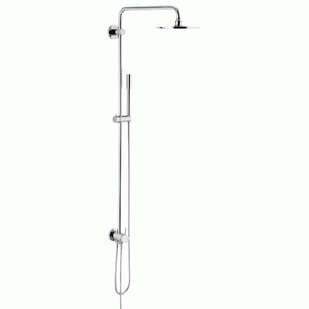 S2Y-Grohe Rainshower 210 Shower System With Diverter For Wall Mounting-1