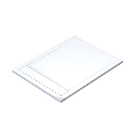 Roman Infinity 1600 x 800mm Low Level White Gloss Shower Tray