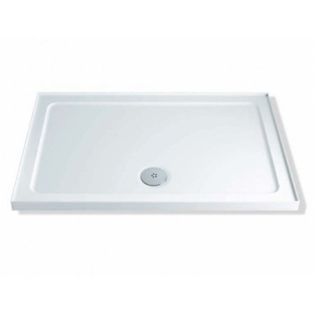 The MX Durastone 900 x 760 Rectangular Shower Tray With Upstands Low Profile Features: