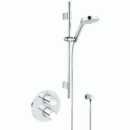 Grohe Grohtherm 3000 Cosmopolitan Concealed Thermostatic Mixer Shower-1