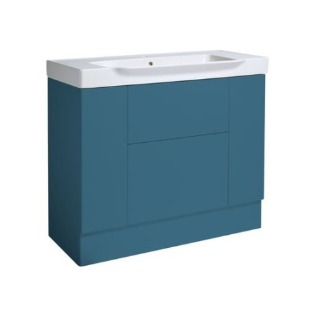 Roper Rhodes Academy 1000 Freestanding Basin Unit - Derwent Blue