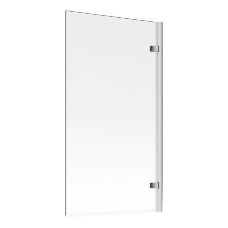 Ajax 1500mm Chrome 8mm Hinged Bath Screen