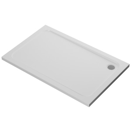 AJAX116978 Ajax 2Go 1400 x 900mm Rectangular Shower Tray Angled Right