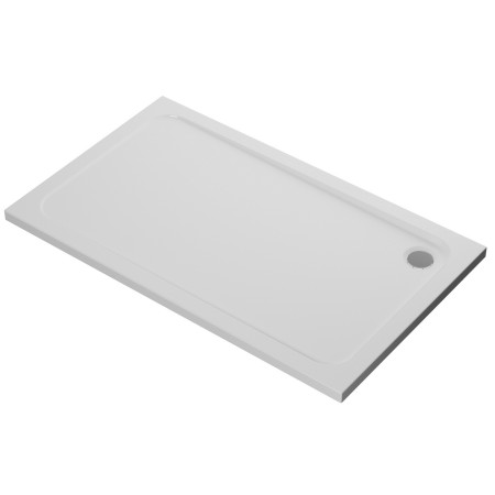 AJAX116979 Ajax 2Go 1500 x 700mm Rectangular Shower Tray Angled Right