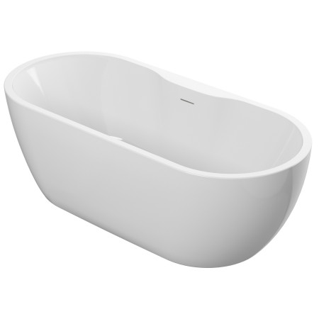AJAX111368 Ajax 2Go 1655 x 745mm White Freestanding Bath Front View