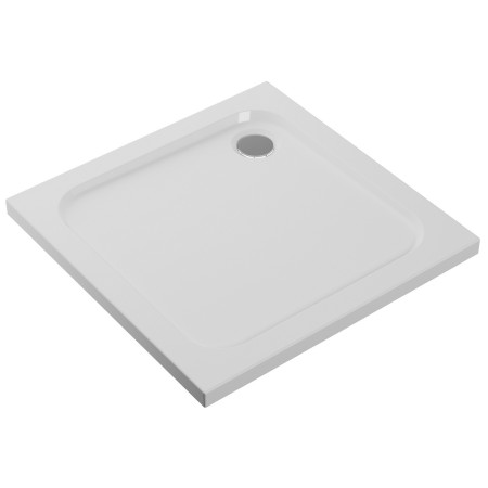 AJAX116990 Ajax 2Go 800 x 800mm Square Shower Tray Angled Left