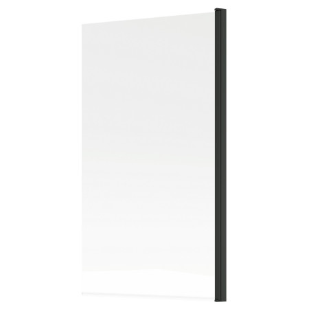 Ajax 6mm Black 1400mm Square Bath Screen