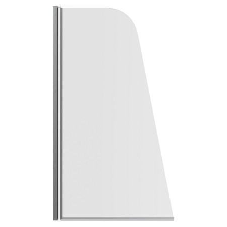 Ajax 6mm Chrome 1400mm Sail Bath Screen