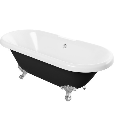 AJAX102816 Ajax Anlaby 1690 x 740mm Black Freestanding Bath Feet Upgrade