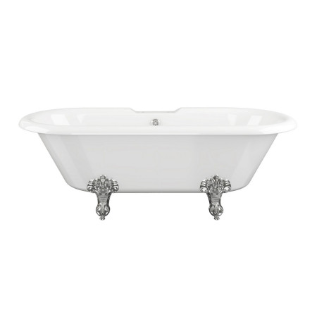 AJAX102815 Ajax Anlaby 1690 x 740mm White Freestanding Bath Front View