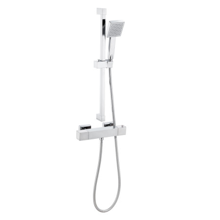 Ajax Ashby Cool Touch Chrome Thermostatic Bar Mixer Shower