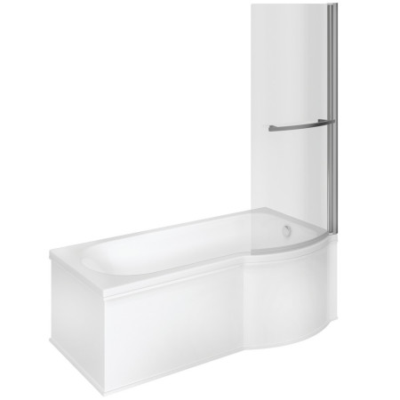 Ajax Barcon 1700 x 850mm Right Hand P Shaped Supercast Shower Bath