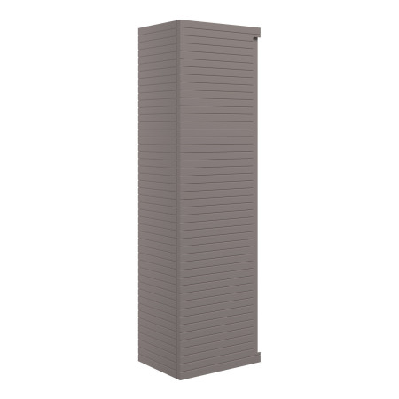 AJAX116031 Ajax Barnoldby 350mm Wall Hung Matt Taupe Tall Storage Unit