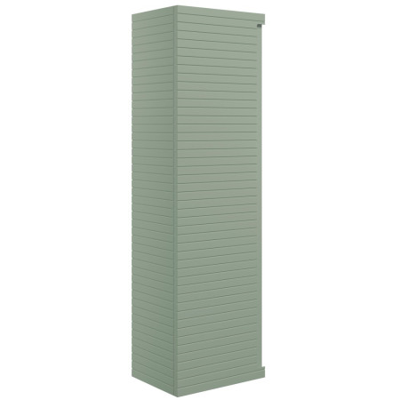 Ajax Barnoldby 350mm Wall Hung Matt Willow Green Tall Storage Unit