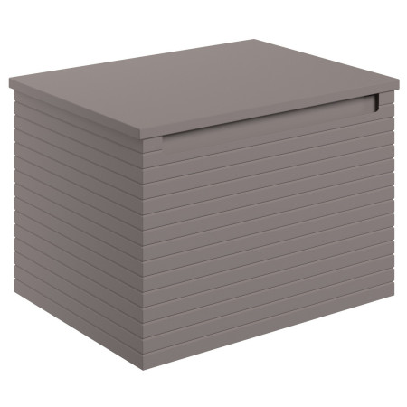 Ajax Barnoldby 600mm Wall Hung Matt Taupe Vanity Unit and Worktop