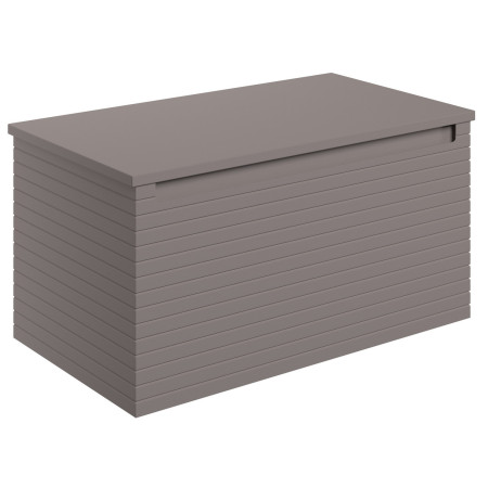 Ajax Barnoldby 800mm Wall Hung Matt Taupe Vanity Unit and Worktop