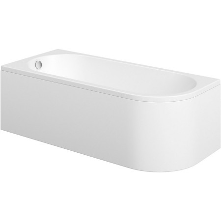 Ajax Bawtry 1500 x 725mm J Shaped Back to Wall Left Hand Corner Bath
