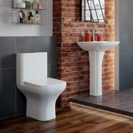 AJAX1779 Ajax Binbrook 1TH Basin and Pedestal Lifestyle