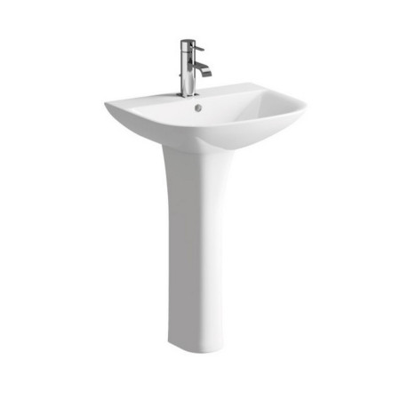 AJAX1779 Ajax Binbrook 1TH Basin and Pedestal with Basin Mixer